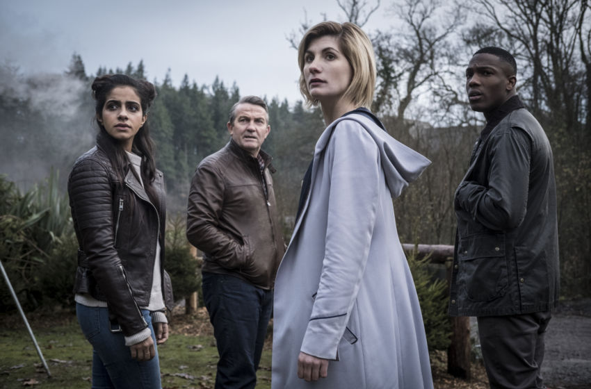 Picture Shows: Yasmin Khan (MANDIP GILL), Graham O'Brien (BRADLEY WALSH), The Doctor (JODIE WHITTAKER), Ryan Sinclair (TOSIN COLE)