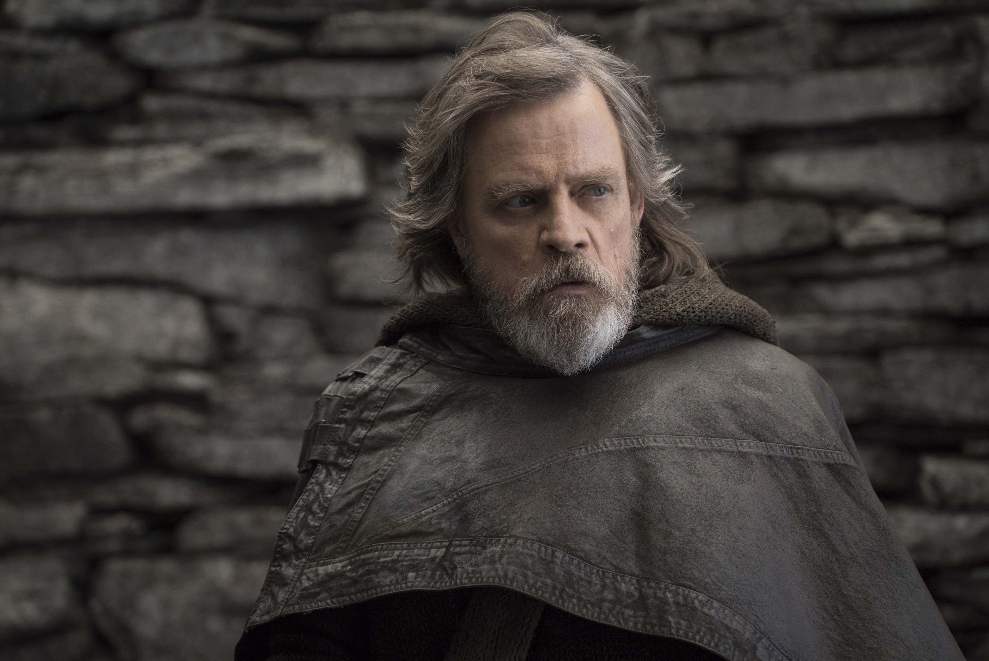 Star Wars: The Last Jedi..Luke Skywalker (Mark Hamill)..Photo: John Wilson..?2017 Lucasfilm Ltd. All Rights Reserved.