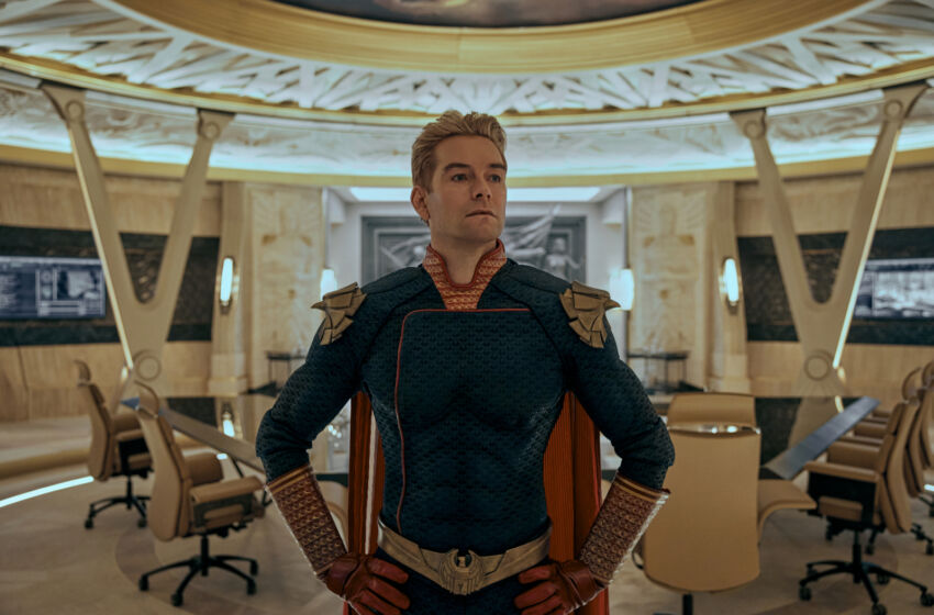 Antony Starr (Homelander) in The Boys Season 3 Credit: Courtesy of Prime Video Copyright: Amazon Studios