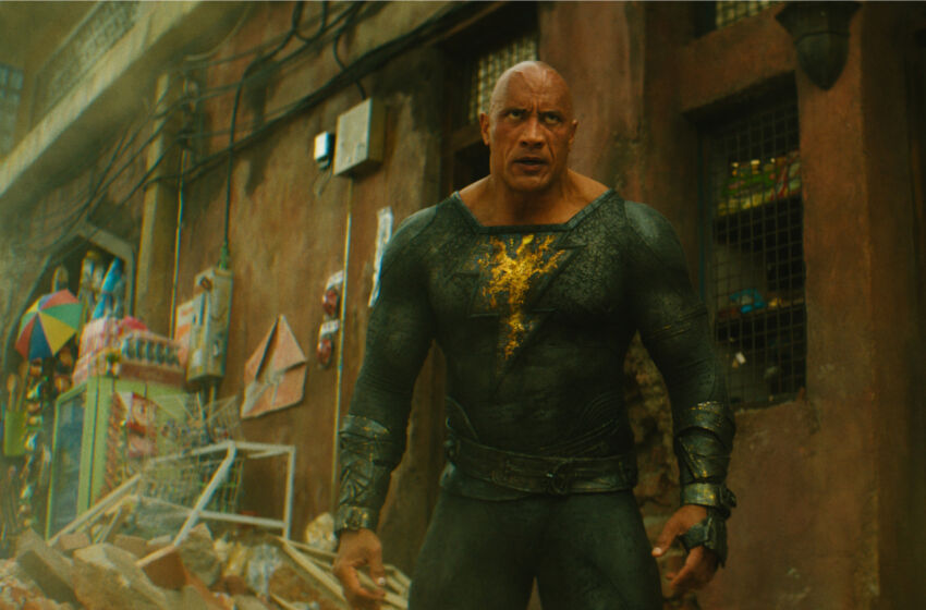 DWAYNE JOHNSON as Black Adam in New Line Cinema’s action adventure “BLACK ADAM,” a Warner Bros. Pictures release.