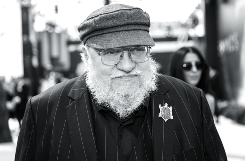 LOS ANGELES, CA - SEPTEMBER 17: (Editor?s note: Image has been converted to black and white.) Writer George R. R. Martin, winner of Outstanding Drama Series for 'Game of Thrones', attends IMDb LIVE After The Emmys 2018 on September 17, 2018 in Los Angeles, California.. (Photo by Rich Polk/Getty Images for IMDb)