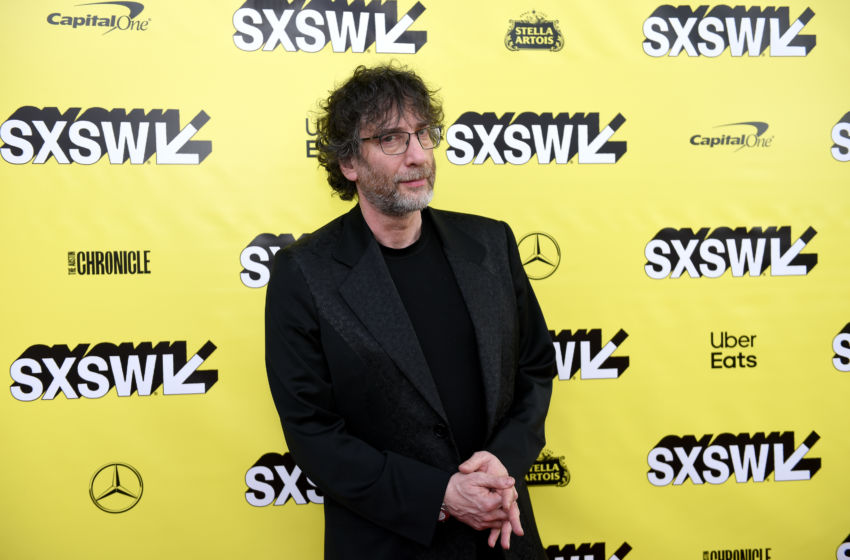 AUSTIN, TEXAS - MARCH 09: Neil Gaiman attends the Good Omens: The Nice and Accurate event during SXSW at ZACH Theatre on March 09, 2019 in Austin, Texas. (Photo by Sasha Haagensen/Getty Images for Amazon Studios )