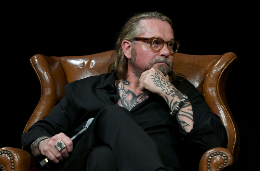 LOS ANGELES, CALIFORNIA - MAY 29: Kurt Sutter speaks onstage at FX's