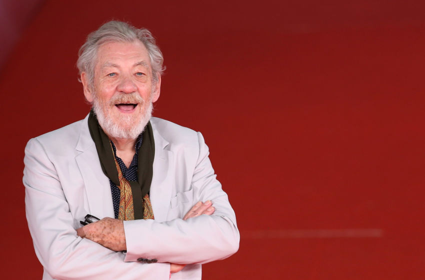 ROME, ITALY - NOVEMBER 01: Ian McKellen walks a red carpet during the 12th Rome Film Fest at Auditorium Parco Della Musica on November 1, 2017 in Rome, Italy. (Photo by Maria Moratti/Contigo/Getty Images)